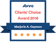 Avvo Clients' Choice Award 2016 | Marjorie A. Guymon
