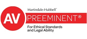 Martindale-Hubbell | AV Preeminent | For Ethical Standards and Legal Ability